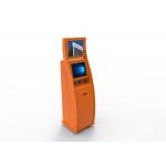 MultiFunction Indoor Stand Alone ATM Kiosk , Cold Roll Sheet Kiosk for sale