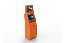 China MultiFunction Indoor Stand Alone ATM Kiosk , Cold Roll Sheet Kiosk supplier