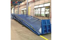 China Versatile 10-Meter Manual Ramp with 10-Ton Capacity and Convenient Flip Board supplier
