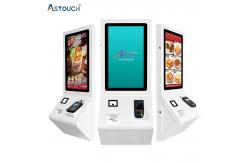 China Reliable Self Ordering Kiosk Touchscreen 21.5 Inch Restaurant Self Service Kiosk supplier