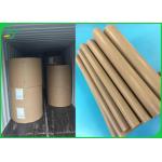 Brown Color 50GSM PE Material Coated Paper For Wrapping The Coffee Cup Or Bread for sale
