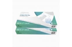 China Class III 70mm SARS-CoV-2 Antigen Test Set Nasopharyngeal Swab 1 piece supplier