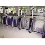 Electronic Security Flap Barrier Gate 600mm Width Smart Access Control System for sale