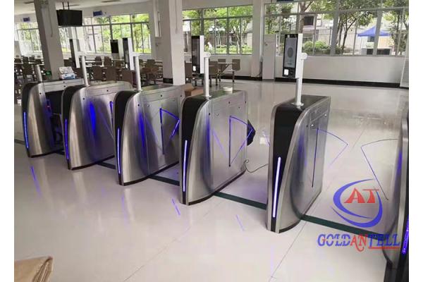 Electronic Security Flap Barrier Gate 600mm Width Smart Access Control System