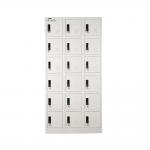 OEM Size 18 Door Steel Outdoor Storage Lockers ISO14001 for sale