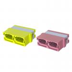 High Precision Duplex MPO Fiber Optic Adapter For Fiber Cable Connection Component for sale