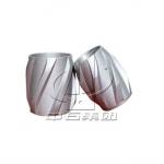 Aluminium Alloy Slip On Type Solid Body Spiral Vane Centralizer,Hight Performance for sale