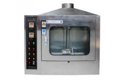 China Single - Flame Source Testing Equipment Equipped With Manual Adjustable Damper Device supplier