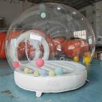 Kids Transparent Inflatable Bubble Bouncer Clear Bubble Balloon Dome House Inflatable Bubble Tent