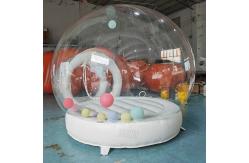China Kids Transparent Inflatable Bubble Bouncer Clear Bubble Balloon Dome House Inflatable Bubble Tent supplier