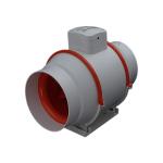 Round Axial Flow Inline Duct Fans For Enhanced Small Bathroom Ventilation for sale