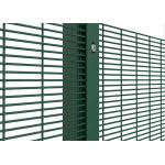 Railway Station 690N/M2 Barbed Wire Mesh Fencing 2200mm High for sale