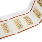 Waterproof Transparent Sticker Paper Roll Printing Custom Logo Adhesive Sticker Label for sale