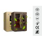 H580mm Solid Steel Construction Commercial Safe Box Adjustable Shelves For Bank Security