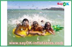 China Yellow / Red / Fruit Slice Pool Float Raw Inflatable Pool Toys For Swimming supplier
