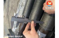 China HFW Helical Spiral Serrated Finned Tube For Radiator Heat Exchanger supplier