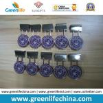Custom Logo on Round Panel Office Binder Clip Holders for sale