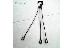 China High Grade HDPE UV Resistant 1% Plastic Hanging Hook ODM Flower Pot Hanger supplier