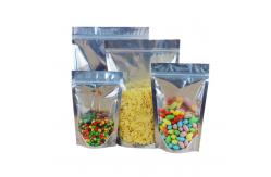 China Mylar Aluminum Foil Plastic Packaging Bag Pouch Clear Front 8OZ-100OZ Capacity supplier