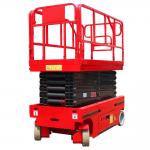 10M Indoor Outdoor Electric Control Scissor Lift Platform With Remote And Manual Control for sale