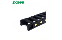 China DOWE Micro Drag Chain H35X250  Flexible CNC Conveyor Drag Cable Wire supplier