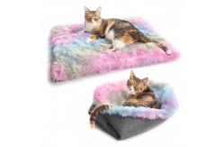 China Winter Warm Plush Pet Bed Mat Customized Dog Cat House Bed supplier