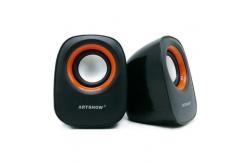 China USB5V Portable Wired Computer Speaker 3.5mm Stereo For Laptop 3W supplier