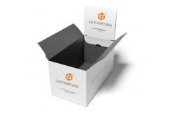 China Exhibition Display Stand Box Cardboard Paper Table Retractable Top Cardboard Cosmetic Display Box supplier