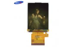 China WellDa OEM TN LCD Screen High Resolution 240x320 A-Si Technology supplier