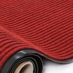 Polypropylene Ribbed Carpet 6MM Pile Anti Slip Floor Matting for sale