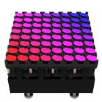 Customized Flip Dot Display Screen 15mm 8x8 Dot 120 Degree Beam Angle