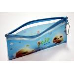 Eco-friendly Plastic Pouches Packaging , Customized Logo Artwork Pencil Packaging for sale