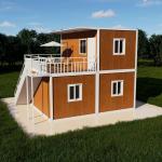 Pre-assembly Flexible Detached Container House Farmyard Spacious Warehouse for sale