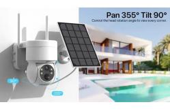 China Battery Power Solar 4G Security Camera Wireless WiFi Network supplier