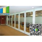 Hall 2.56 Inch Glass Office Movable Glazed Wall For Meeting Room for sale