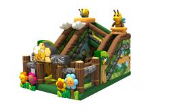 China Colourful Inflatable Honeybee Fun Amusement Park With CE UL Certification supplier
