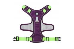 China Reflective Dog Oxford Adjustable Straps Harness Vests For Safe Walking supplier