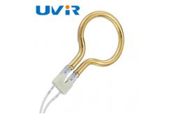 China Quartz Ring Infrared Lamps , Infrared Heat Lamp Tube 8mm diameter: supplier