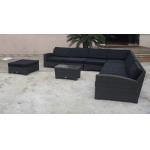 9pcs poly rattan big rattan furniture for sale