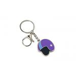 Souvenir Pantone Helmet Cute Metal Keychain Enamel Iron Man 3mm Thickness for sale
