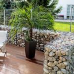 Decorative 75x75mm Welded Mesh Gabion Box for sale