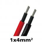 4mm2 XLPO Insulated Sun DC Cable for Direct Current for sale
