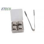 Non Reactive Stainless Steel Ice Cubes Original Drinks Taste Retaining for sale