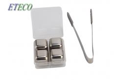 China Non Reactive Stainless Steel Ice Cubes Original Drinks Taste Retaining supplier