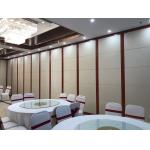 Hotel Removable Wall Partitions Floor To Ceiling Sliding Aluminium Track System