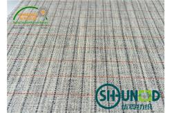 China Canvas Garment Rayon Hair Interlining Fabric For Men's Uniform supplier