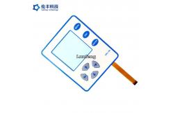 China Flexible Circuit And Connector Metal Dome Membrane Switch PET Polyester supplier