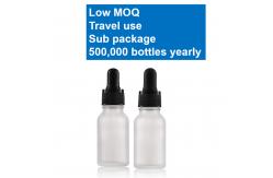 China 1 Oz Clear Glass Dropper Bottles OEM 2oz Dropper Bottles Screen Handling supplier