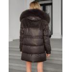 Bio Down Coat Functionality Real Fox Fur Coat Machine Washable Care Instructions