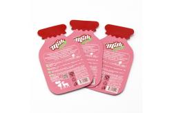 China Custom Shaped Baby Shower Gel Pouch BPA Free Leak Proof Design supplier